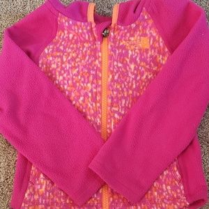 The North Face zip up jacket